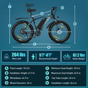 HITWAY BK15 Electric Bike 500W - Image 7