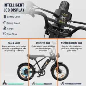 Hitway BK29 Electric Bike 500W - Image 6