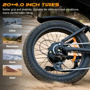 Hitway BK29 Electric Bike 500W - Image 4