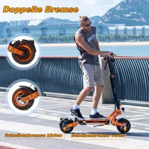 RCB D7 Adult Electric Scooter - Image 4