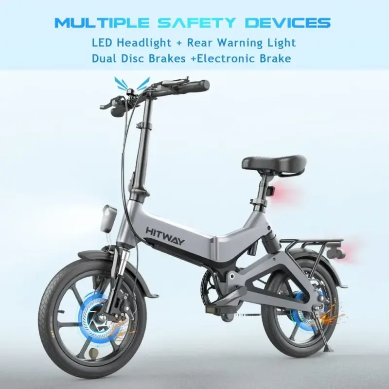 HITWAY BK2 Electric Folding Bike 350W 36v 6