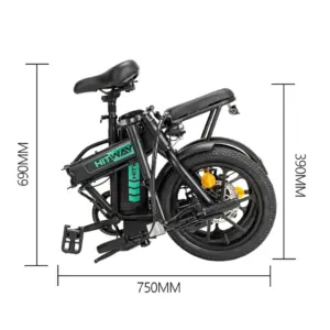 HITWAY BK5S 250W FOLDING ELECTRIC BIKE 350W - Image 3