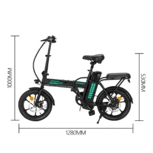 HITWAY BK5S 250W FOLDING ELECTRIC BIKE 350W - Image 4