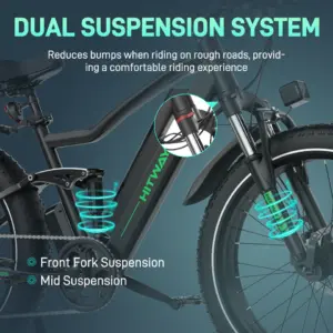 HITWAY BK9S Electric Bike - Image 5
